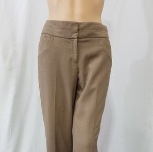 Ann Taylor loft size 6 tan career pants